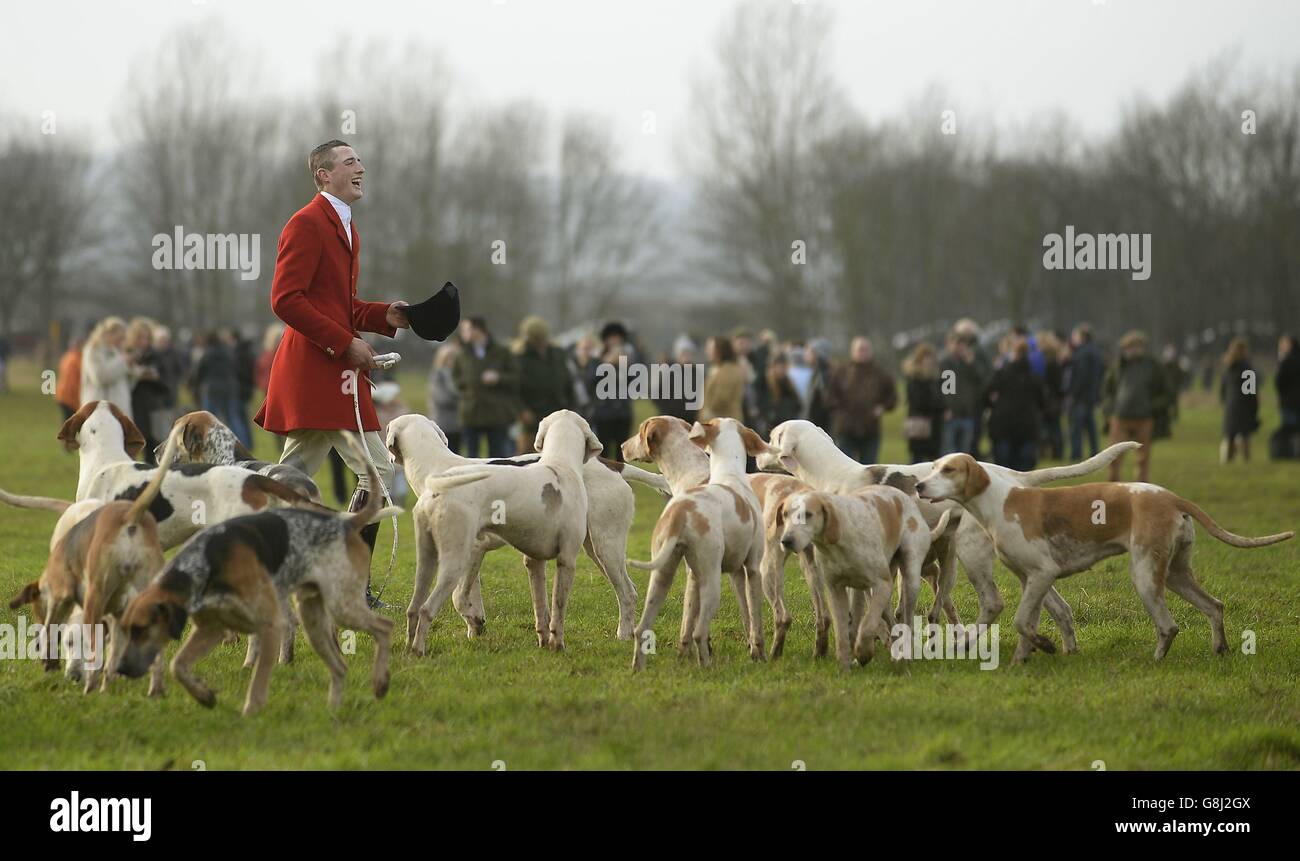 Boxing Day hunts Banque D'Images