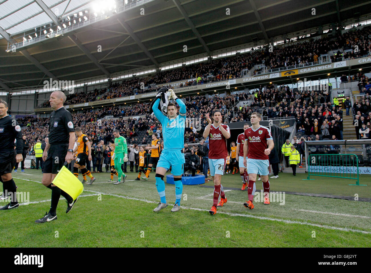 Hull City v Burnley - Sky Bet Championship - KC Stadium Banque D'Images
