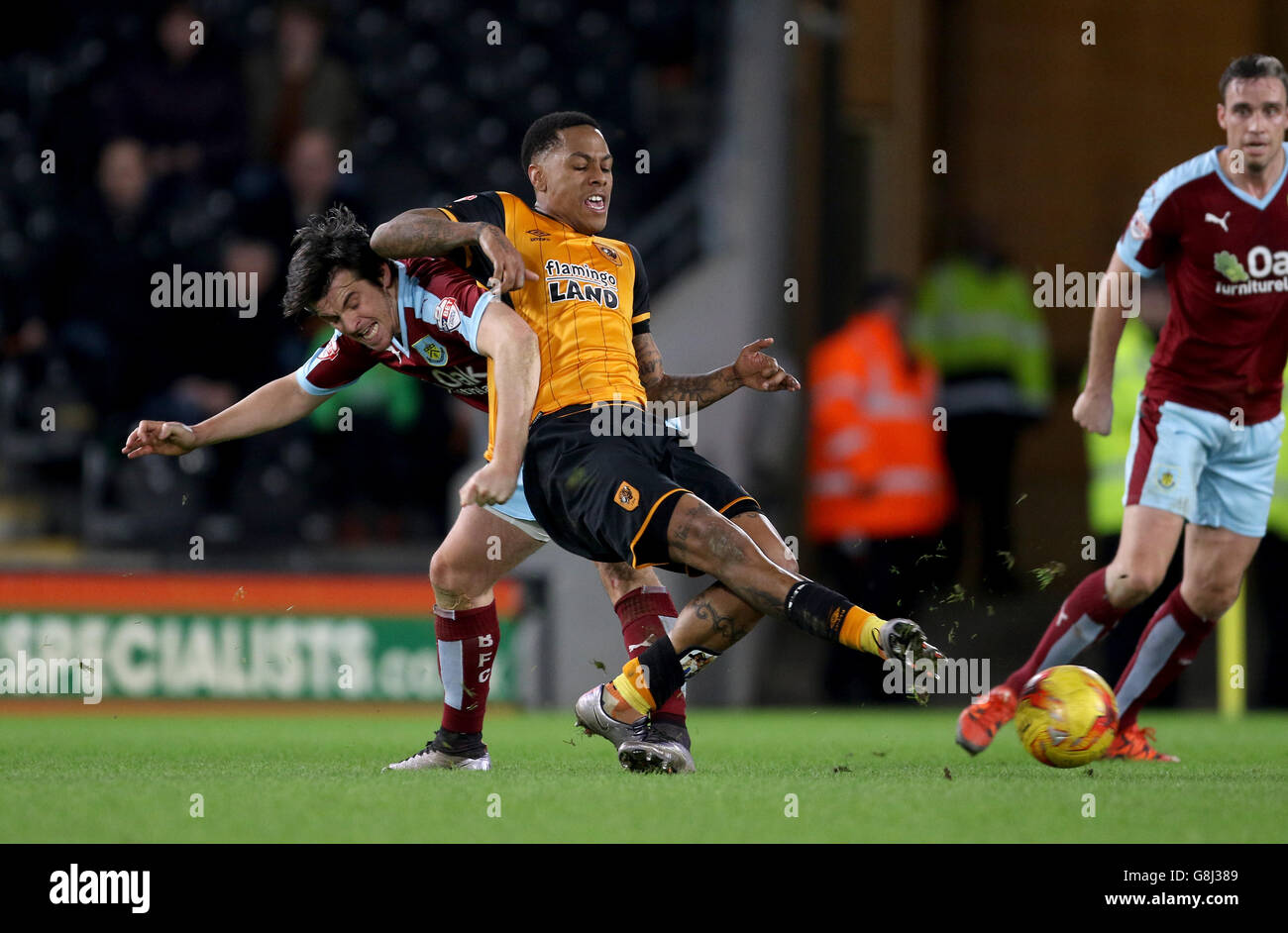 Hull City v Burnley - Sky Bet Championship - KC Stadium Banque D'Images