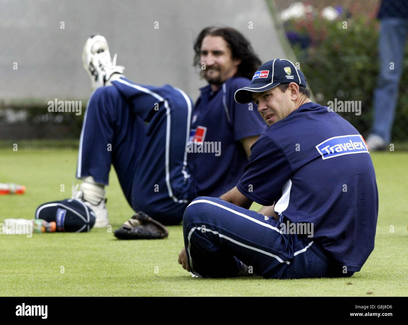Cricket - The Ashes - npower deuxième Test - Angleterre v Australie - Australie - Filets de Edgbaston Banque D'Images