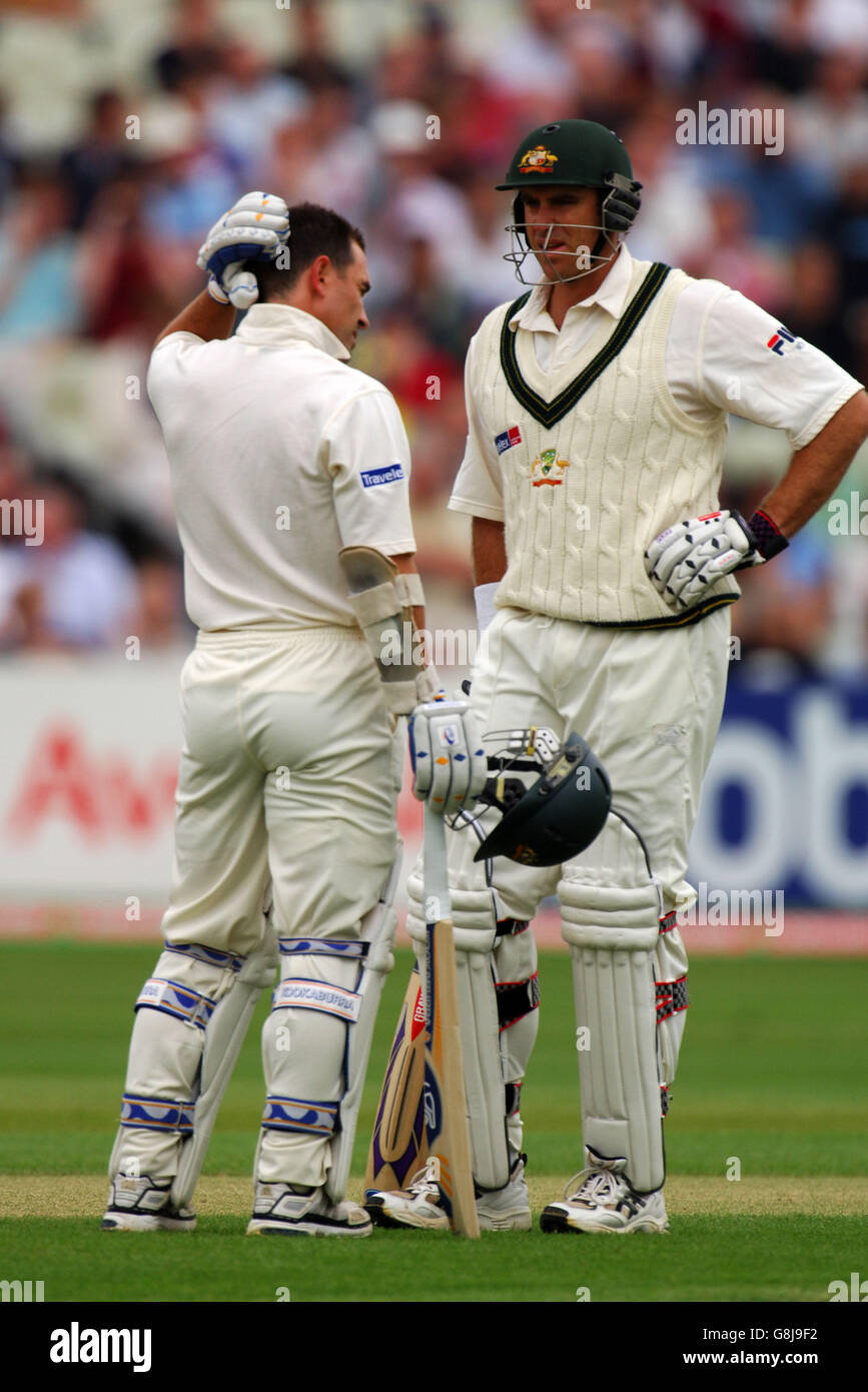 Cricket - The Ashes - npower deuxième Test - Angleterre v Australie - Edgbaston Banque D'Images