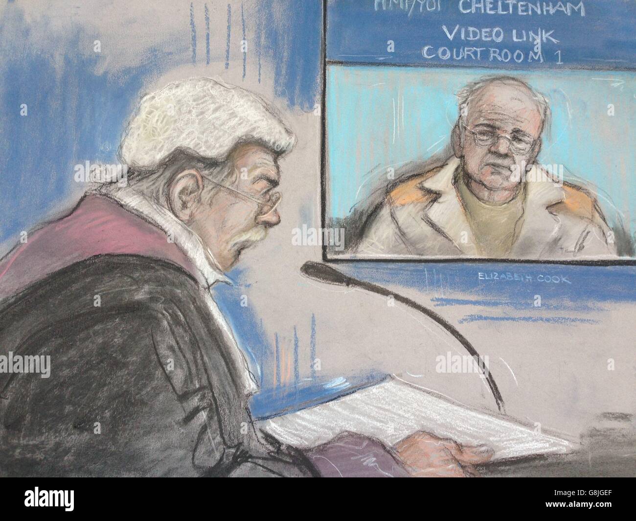 Accueil Soins de meurtre Banque D'Images