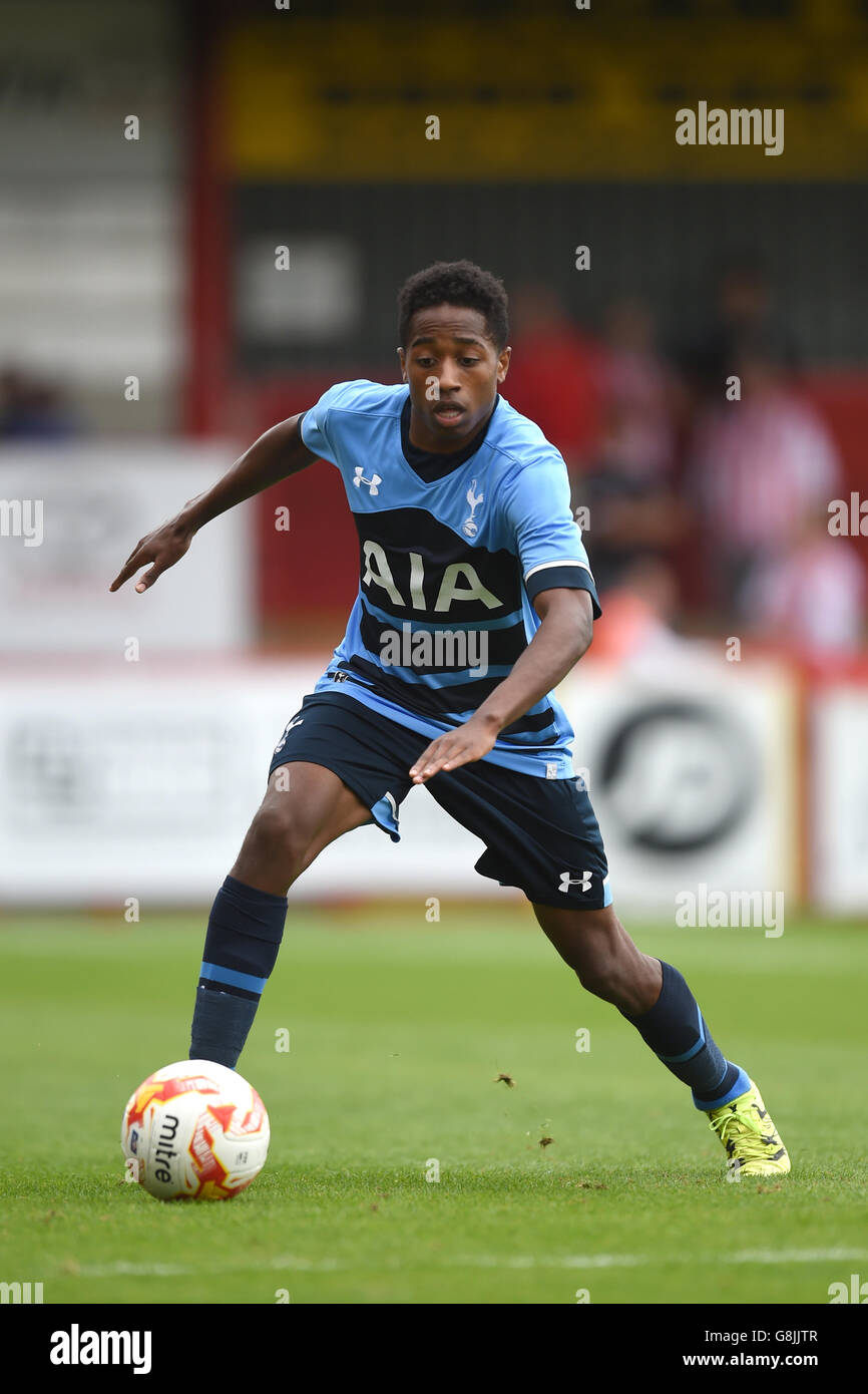 Football - pré saison amicale - Stevenage v Tottenham Hotspur XI - le stade Lamex.Kyle Walker-Peters, Tottenham Hotspur XI Banque D'Images