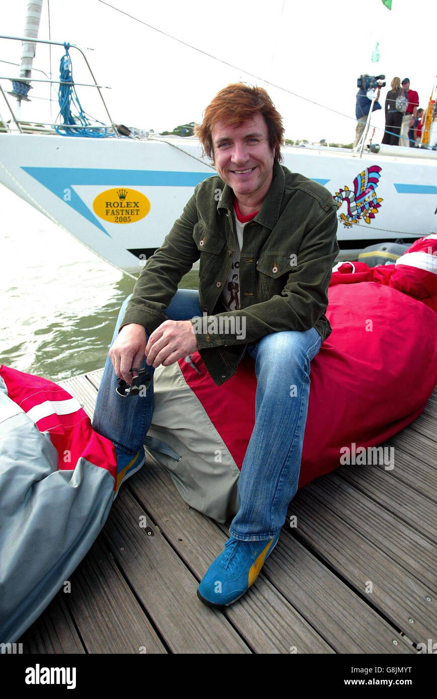 Yachting - Cowes - Fastnet Race - Île de Wight Banque D'Images