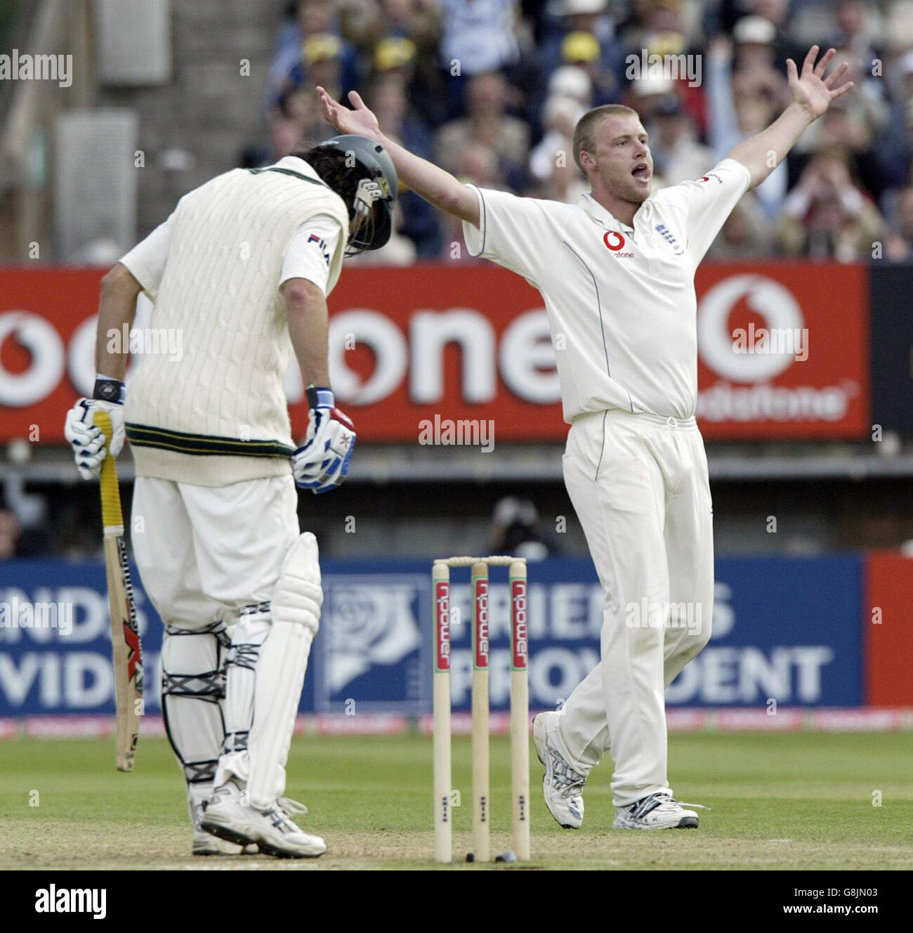 Cricket - The Ashes - npower deuxième Test - Angleterre v Australie - Edgbaston Banque D'Images