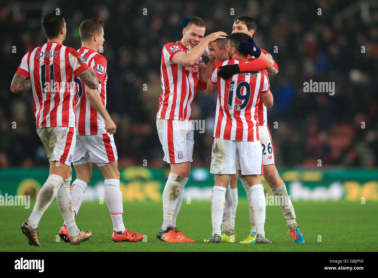 Stoke City v Norwich City - Barclays Premier League - Stade Britannia Banque D'Images