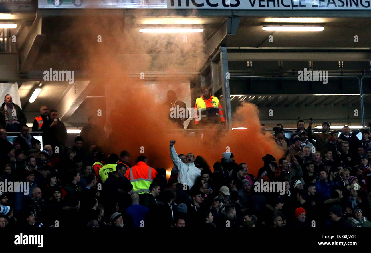 MK Dons v Northampton Town - Unis FA Cup - troisième ronde Replay - Stadium mk Banque D'Images