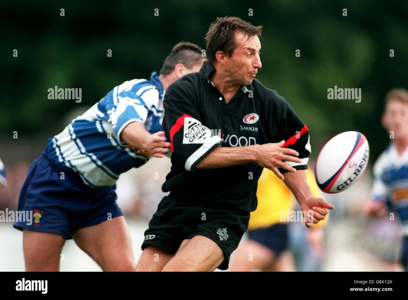 Allied Dunbar Premiership ... Vente v Saracens Banque D'Images