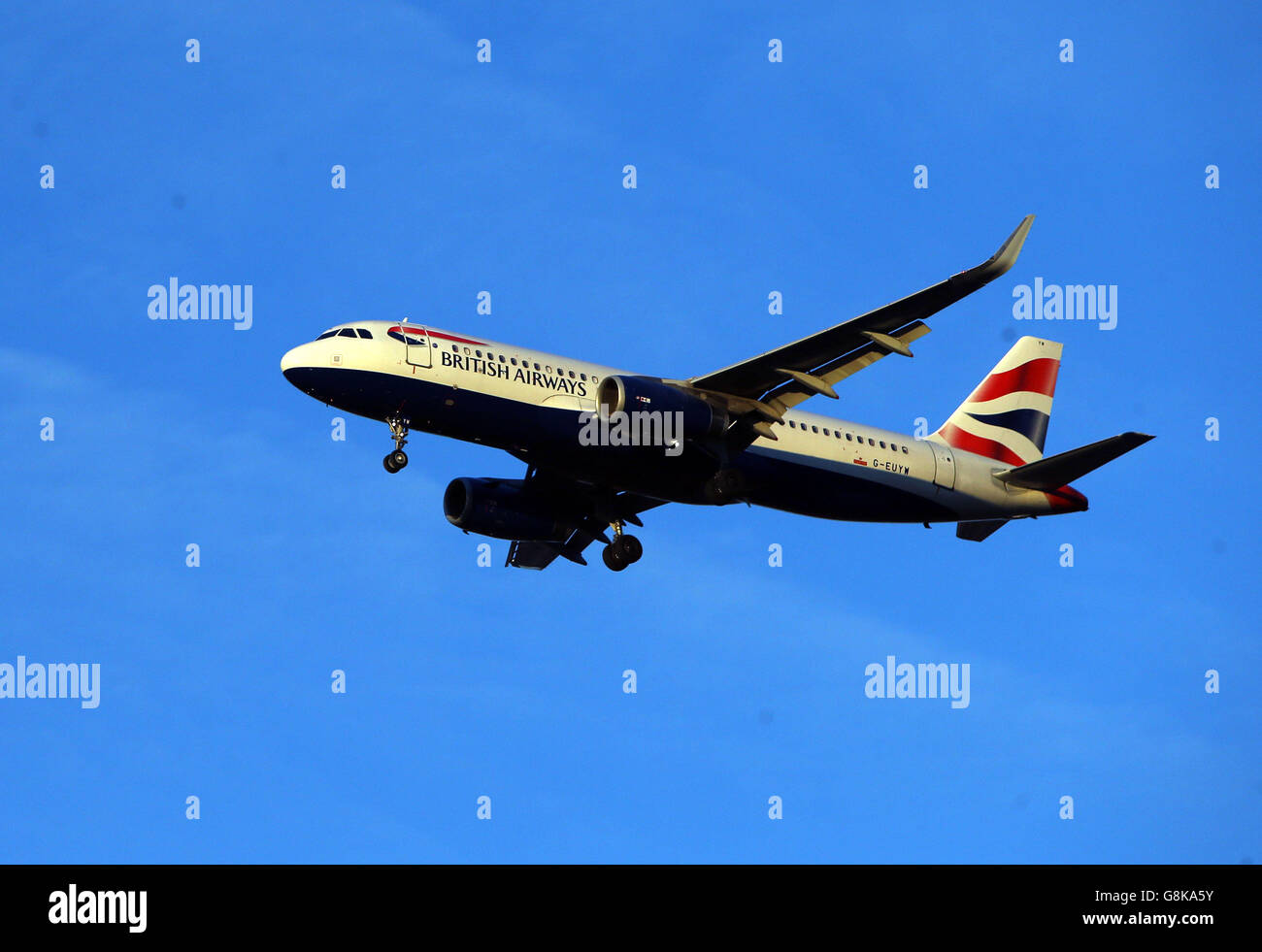 Stock Plan - Heathrow Airport Banque D'Images