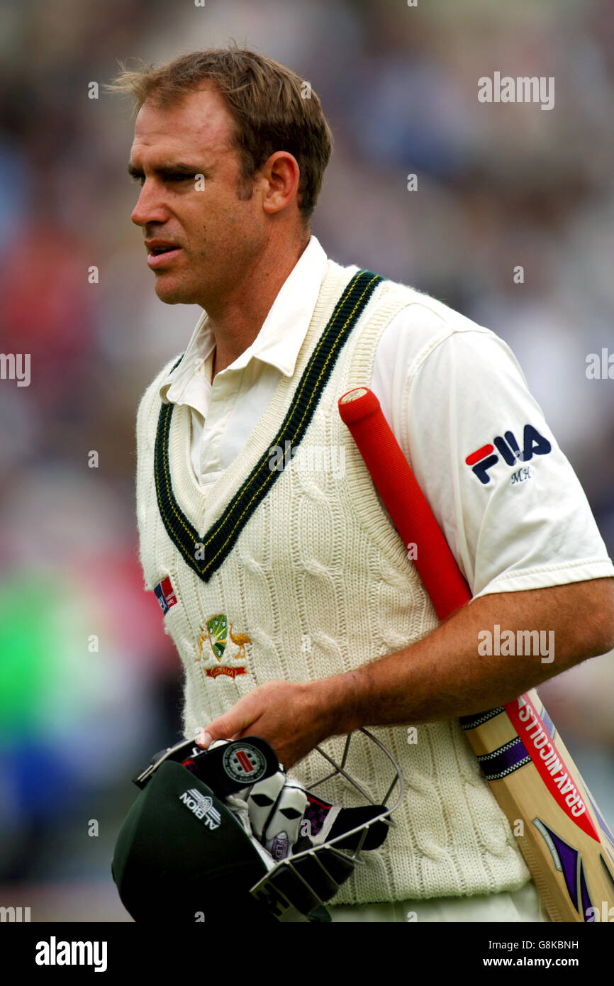 Cricket - The Ashes - npower deuxième Test - Angleterre v Australie - Edgbaston Banque D'Images