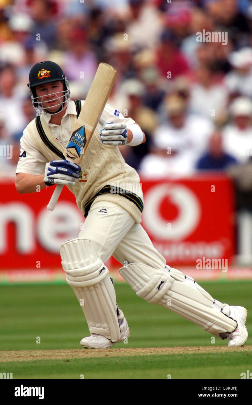 Cricket - The Ashes - npower deuxième Test - Angleterre v Australie - Edgbaston Banque D'Images