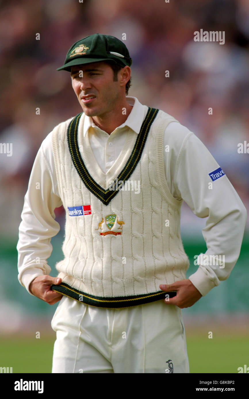 Cricket - The Ashes - npower deuxième Test - Angleterre v Australie - Edgbaston Banque D'Images