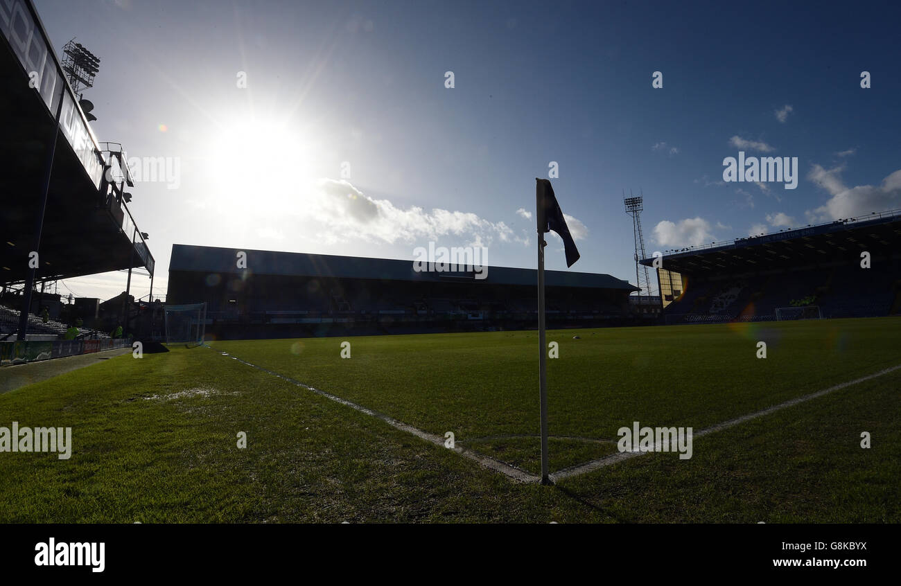 Portsmouth v AFC Bournemouth - Emirates FA Cup - Fourth Round - Fratton Park. Vue générale sur le parc de Fratton, qui abrite Portsmouth Banque D'Images