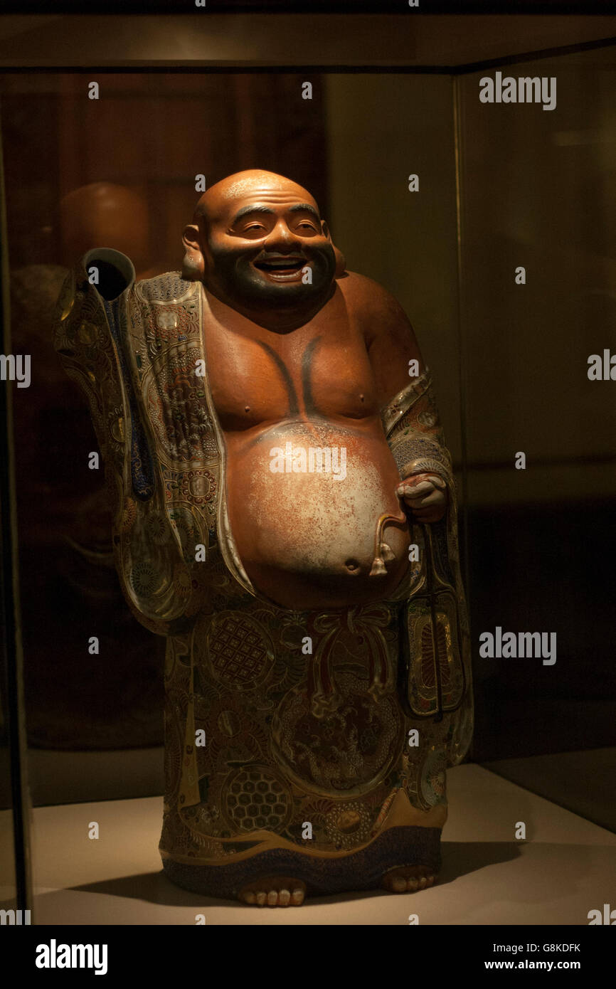 Les artefacts de l'Asie du Sud-Est à Ratan Tata, à la Shivaji Museum à Mumbai Banque D'Images