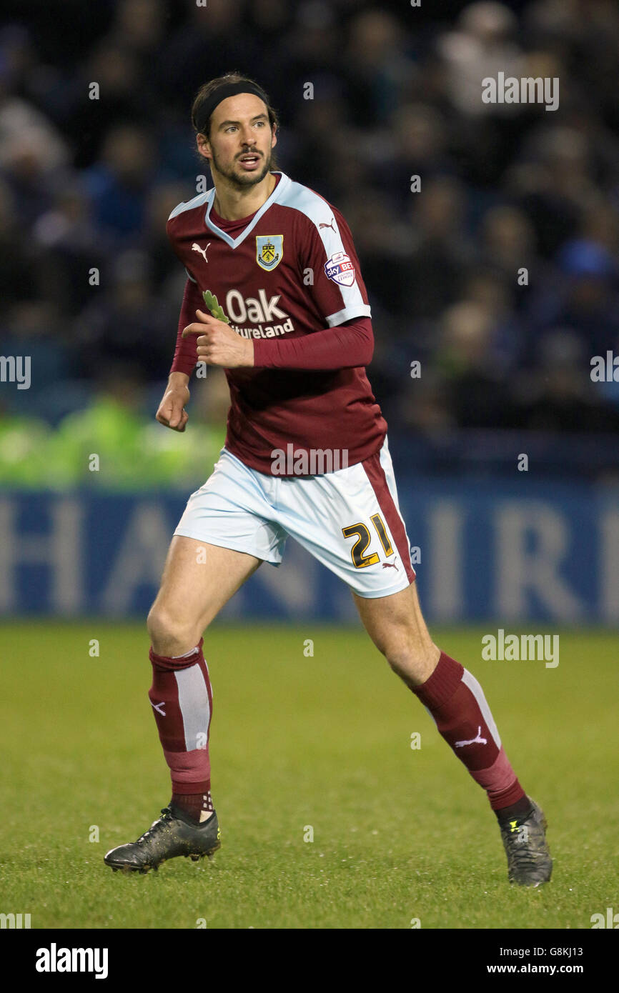 Sheffield Wednesday v Burnley - Sky Bet Championship - Hillsborough. George Boyd de Burnley Banque D'Images