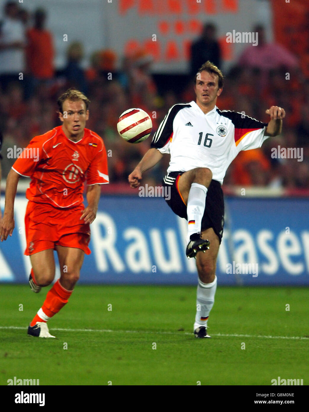 Football - match amical - Pays-Bas/Allemagne - Kuip Stadium Banque D'Images