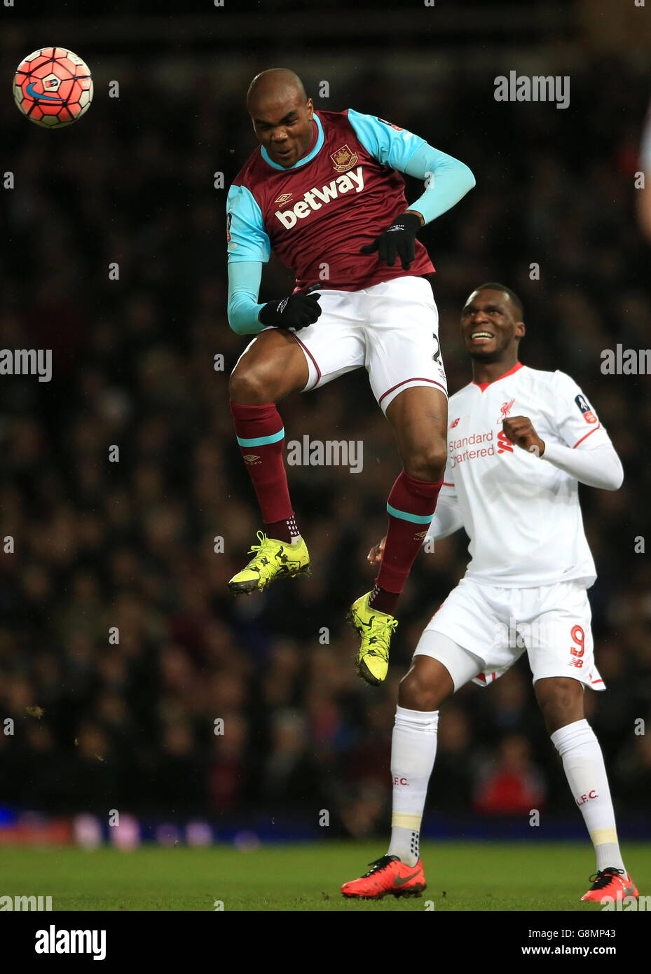 West Ham United v Liverpool - Unis FA Cup - Quatrième ronde Replay - Upton Park Banque D'Images