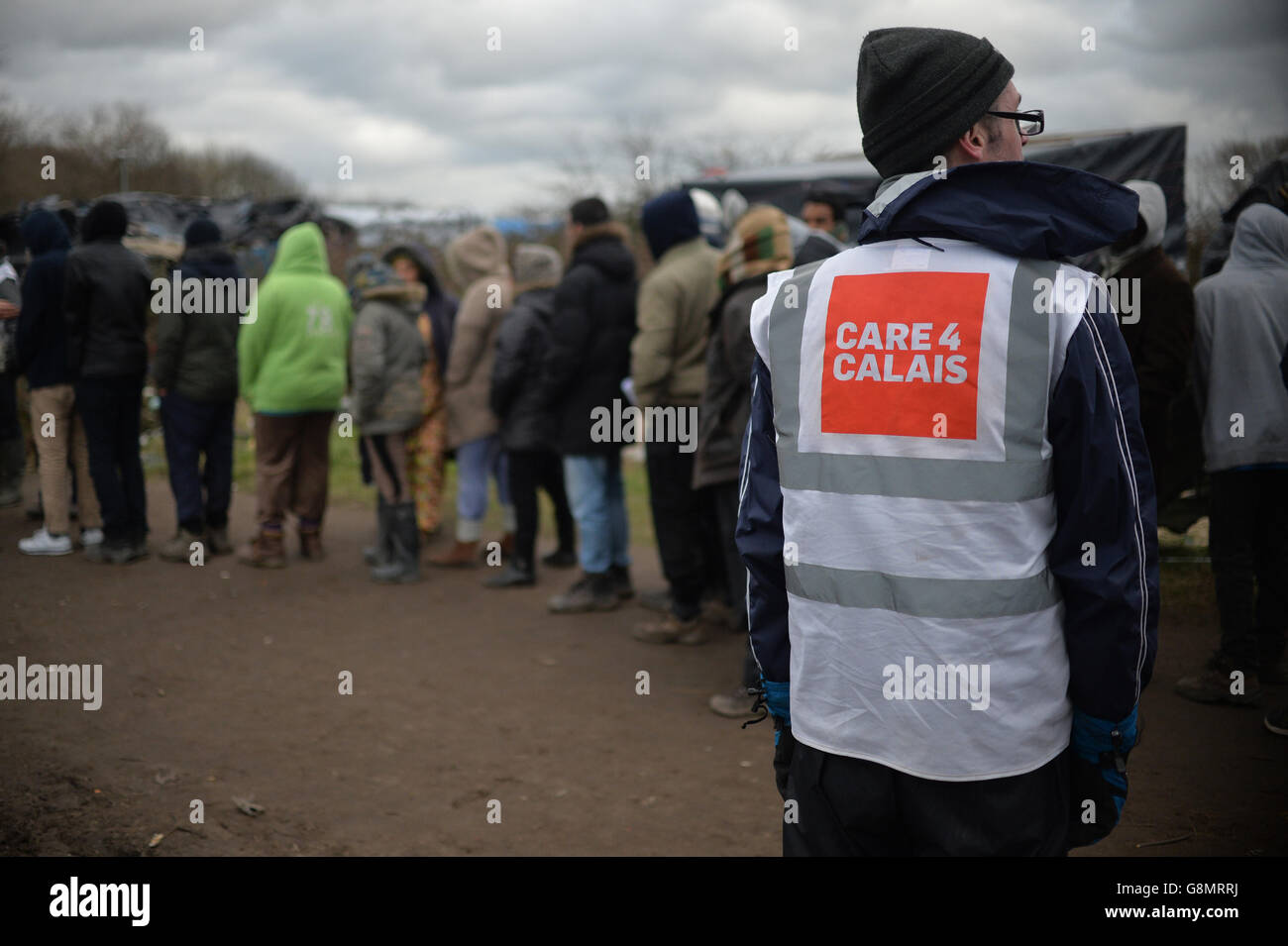 Vue générale de la vie quotidienne dans le camp de réfugiés Jungle à Calais, France PRESSE ASSOCIATION photo. Date de la photo: Mercredi 3 février 2016. Le crédit photo devrait se lire : Anthony Devlin/PA Wire Banque D'Images