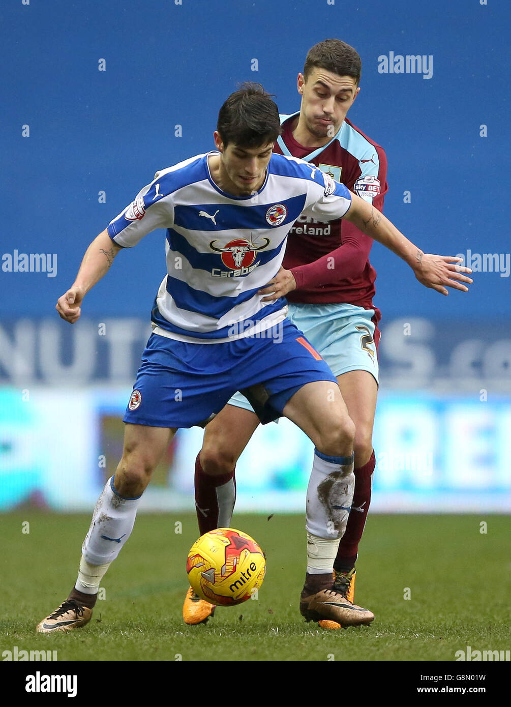 Lecture v Burnley - Sky Bet Championship - Madejski Stadium Banque D'Images