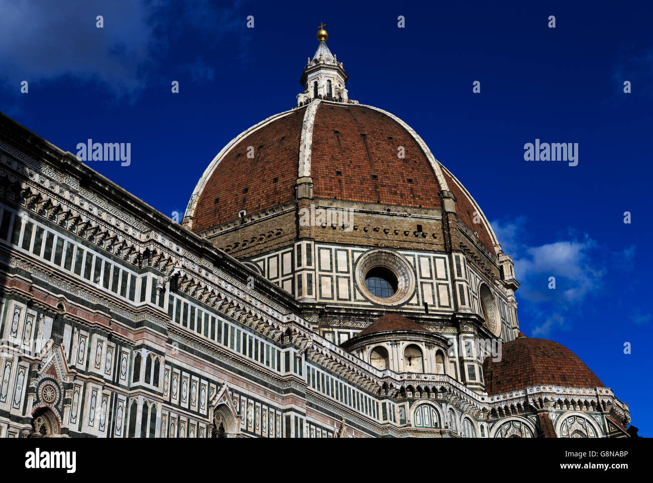 Le Duomo, la cathédrale de Santa Maria dei Fiore à Florence, Italie. Banque D'Images