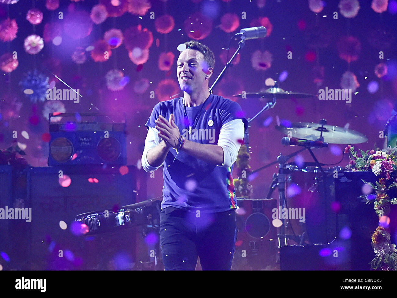 Brit Awards 2016 - Show - London Banque D'Images