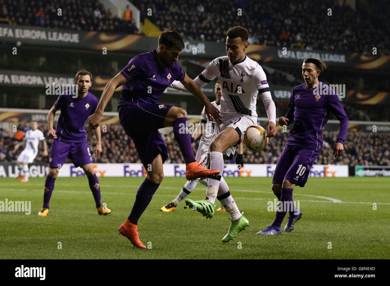 Tottenham Hotspur v Fiorentina - UEFA Europa League - tour de 32 - deuxième manche - White Hart Lane Banque D'Images