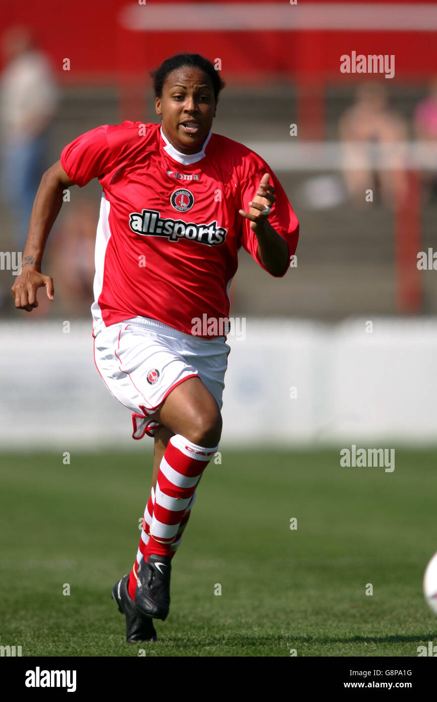 Soccer - Women's National FA Premier League - Charlton Athletic v Leeds United - Glyn Hopkin Stadium Banque D'Images