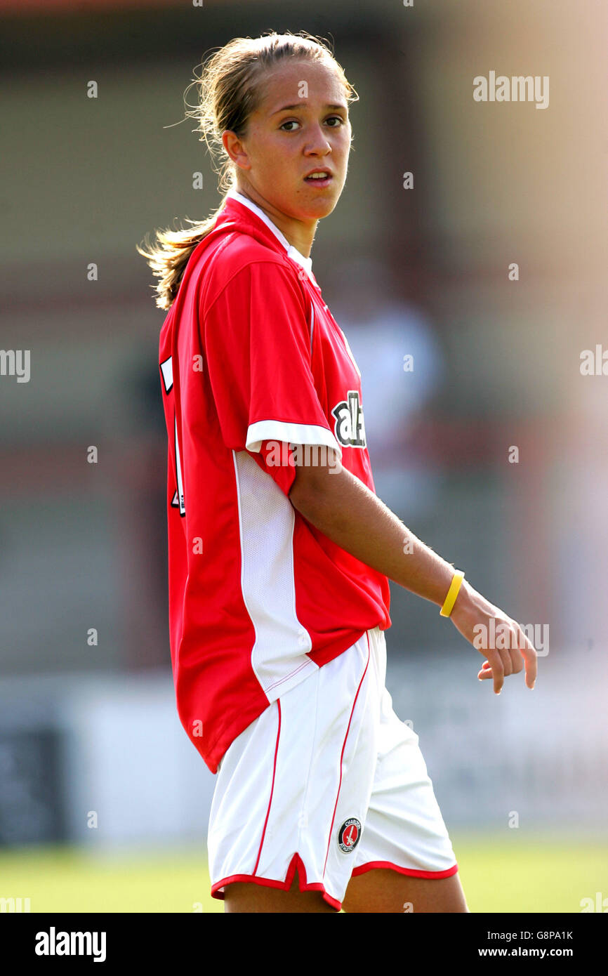 Soccer - Women's National FA Premier League - Charlton Athletic v Leeds United - Glyn Hopkin Stadium Banque D'Images