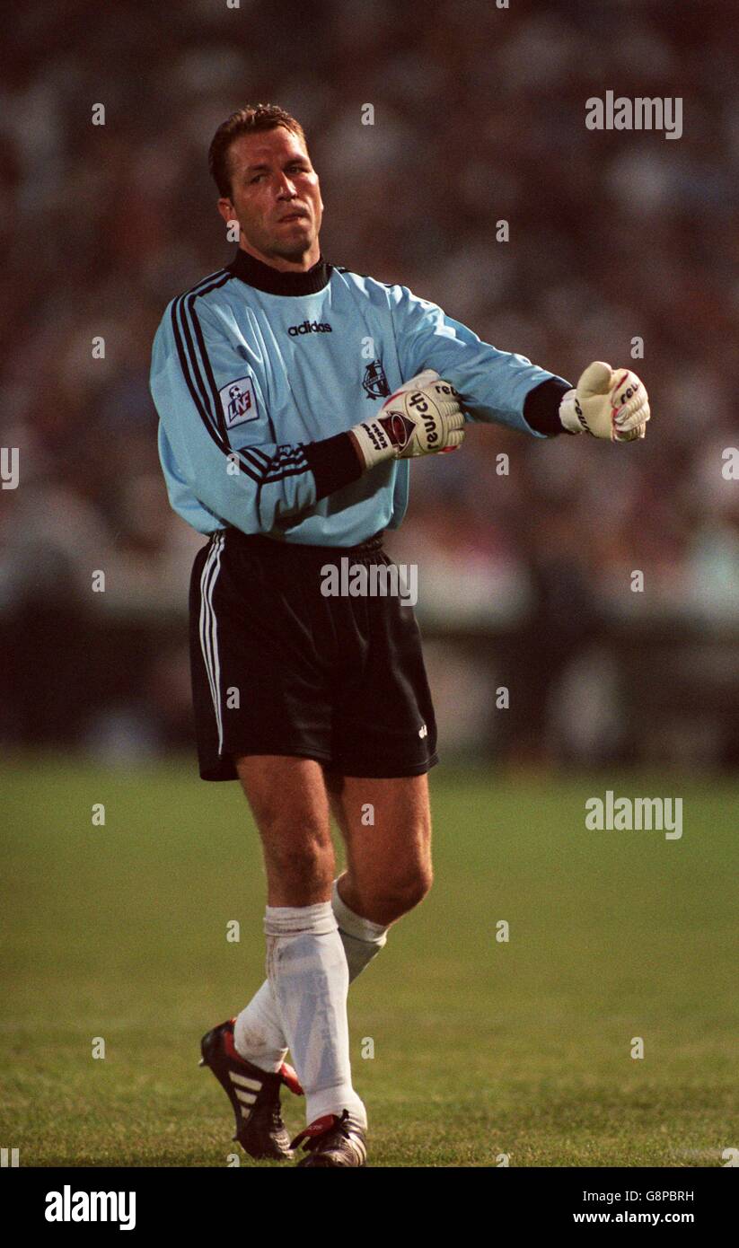 LUDOVIC ASUAR 1997 OM MARSEILLE FRANCE FICHE ONZE MONDIAL COLLECTION