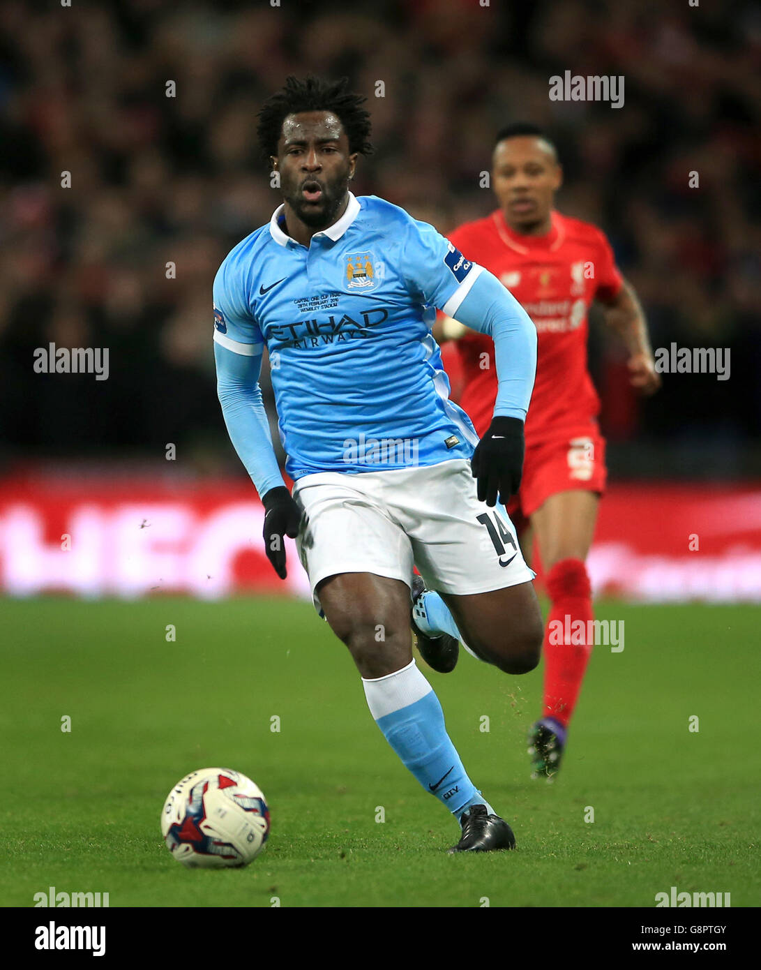 Liverpool v Manchester City - Capital One Cup - Final - Stade de Wembley Banque D'Images