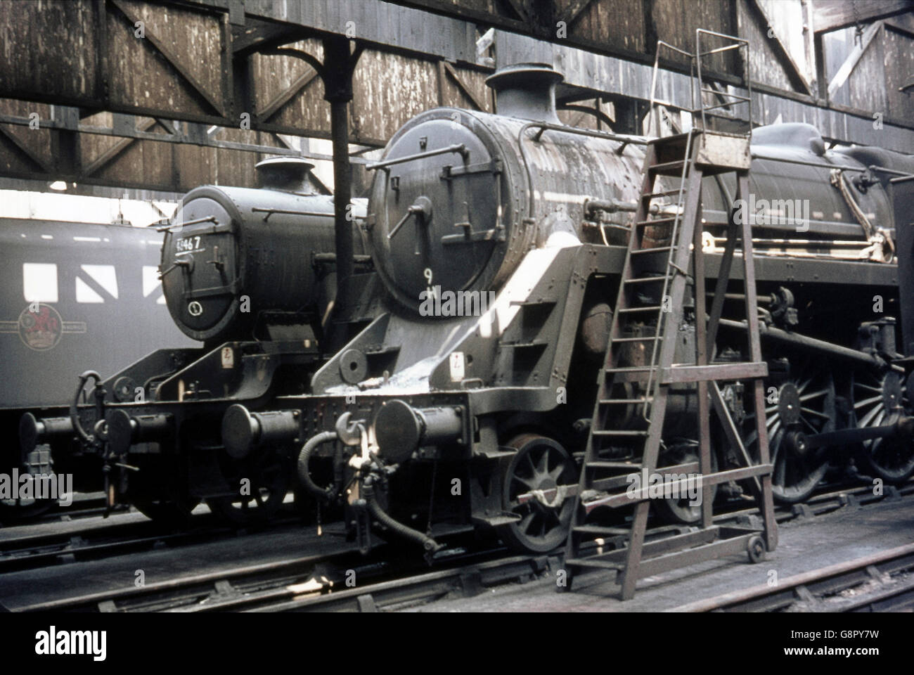 Hangar Patricroft. Banque D'Images