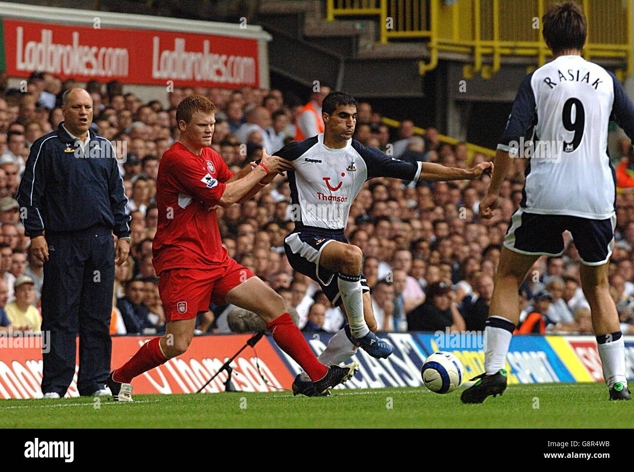 Soccer - FA Barclays Premiership - Tottenham Hotspur v Liverpool - White Hart Lane Banque D'Images