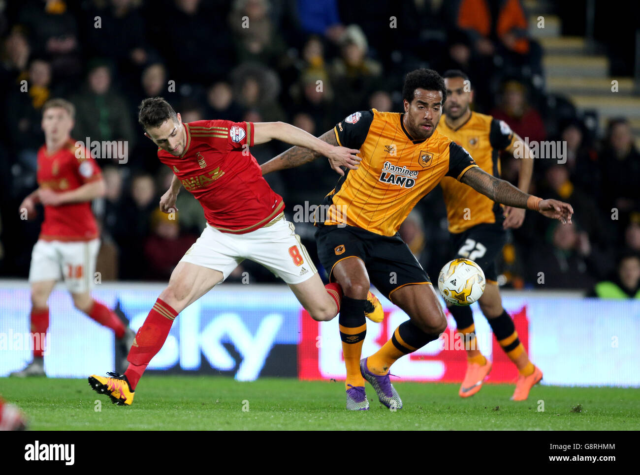 Hull City v Nottingham Forest - Sky Bet Championship - KC Stadium Banque D'Images