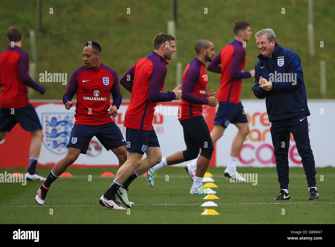 Allemagne / Angleterre - match amical - Angleterre Session de formation - St George's Park Banque D'Images