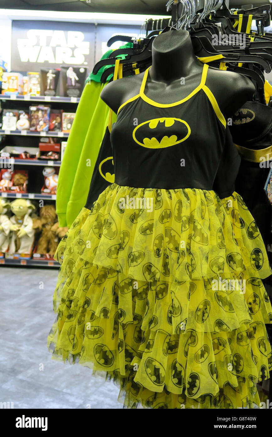 Boutique de vente au détail Español 中文, NYC Banque D'Images