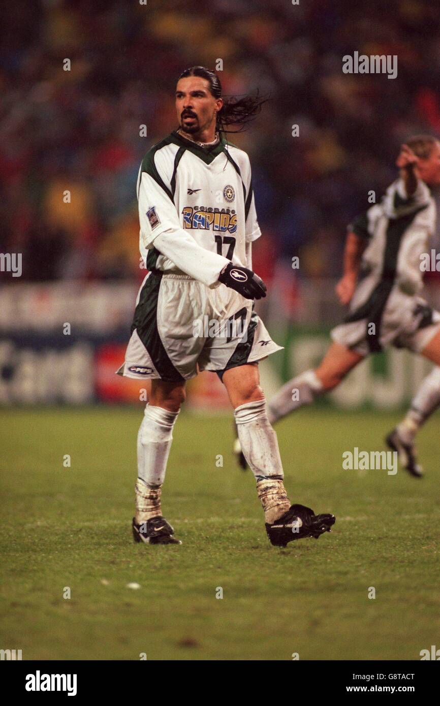 American Soccer - Major League Soccer Cup final - Washington DC United v Colorado  Rapids.Marcelo Balboa, Colorado Rapids Photo Stock - Alamy