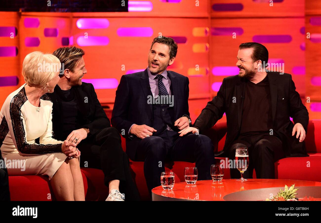 Ricky gervais and eric bana Banque de photographies et d’images à haute