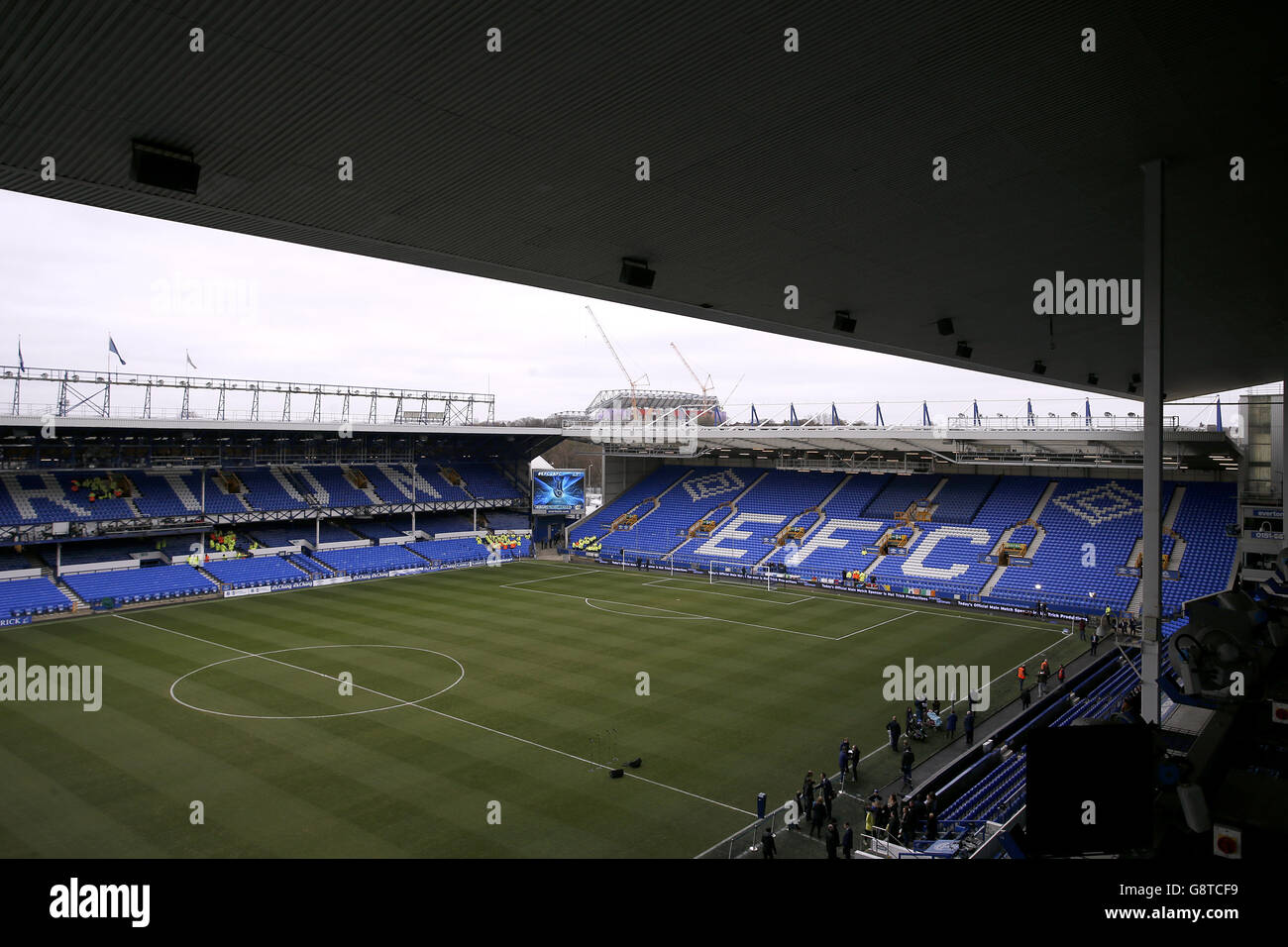Everton v Arsenal - Barclays Premier League - Goodison Park Banque D'Images