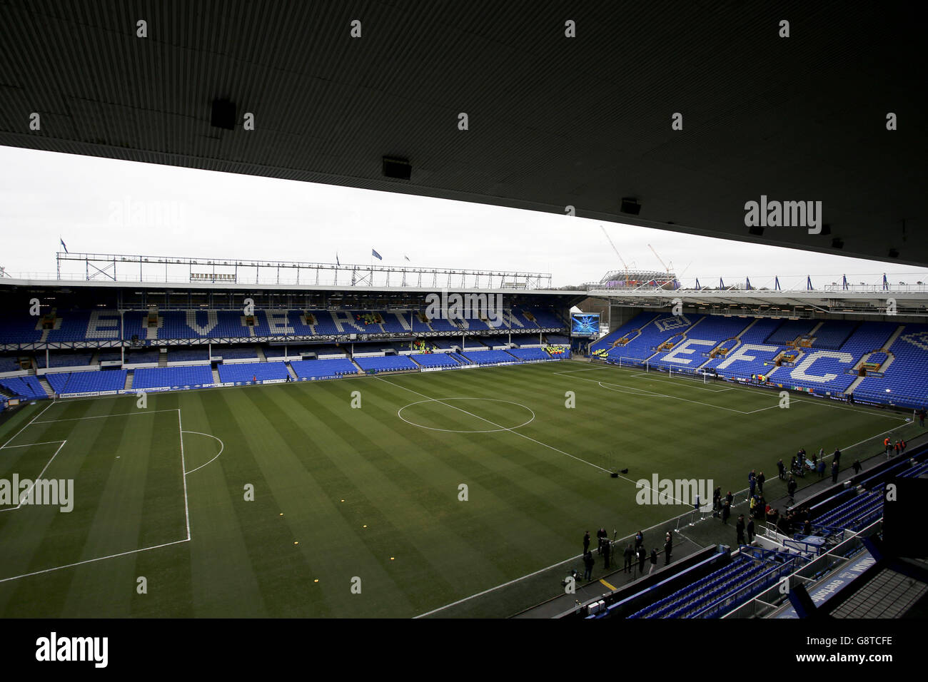 Everton v Arsenal - Barclays Premier League - Goodison Park Banque D'Images