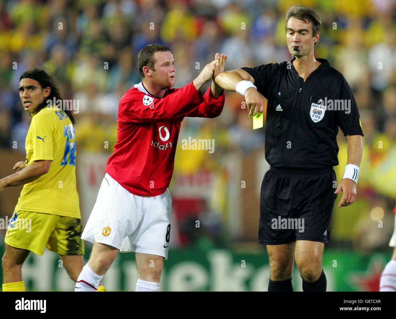 Football - Ligue des Champions - Groupe D - Villarreal v Manchester United - Villarreal, Espagne Banque D'Images