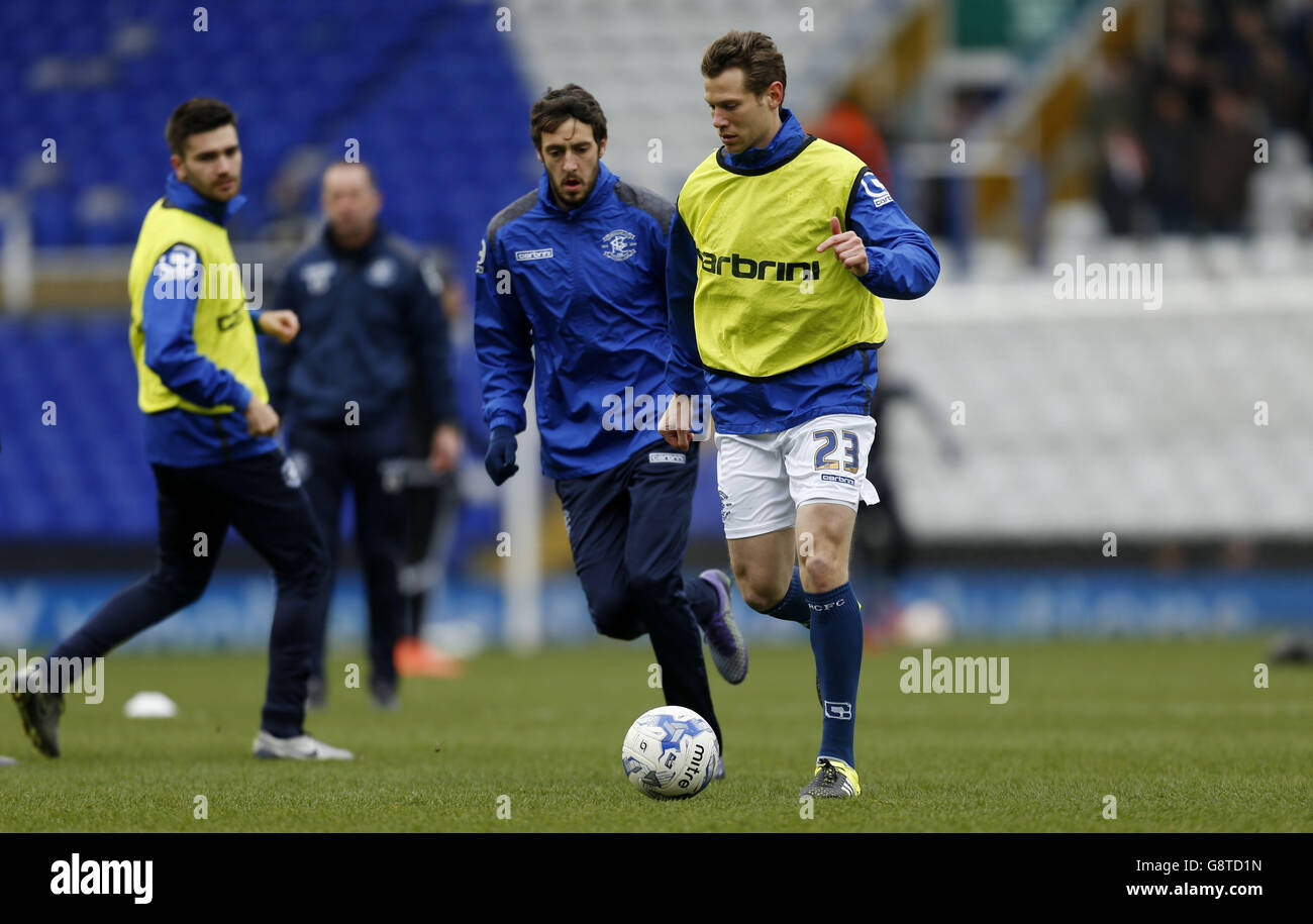 Birmingham City v Fulham - Sky Bet Championship - St Andrew's.Jonathan Spector de Birmingham City pendant l'échauffement Banque D'Images