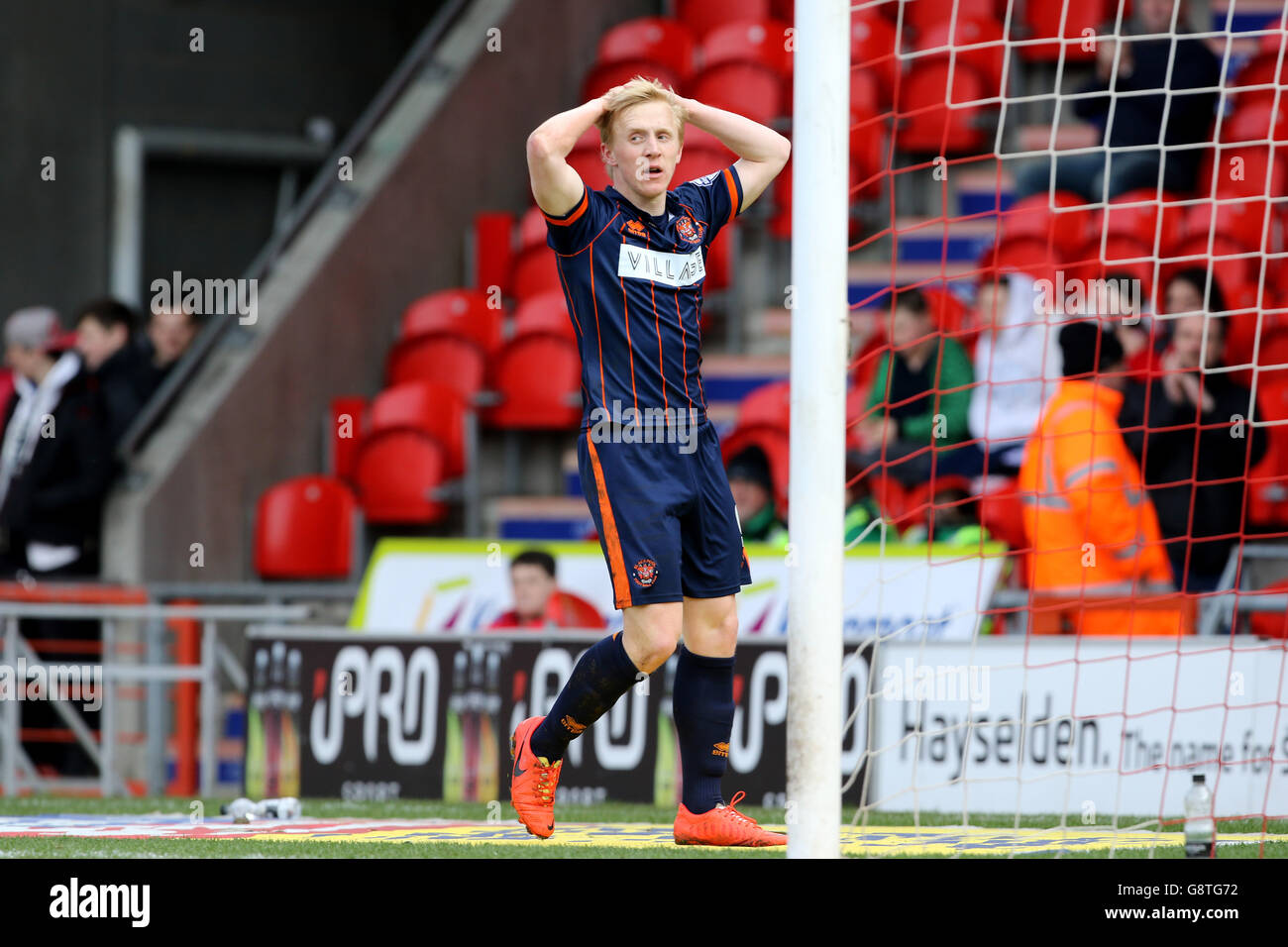 Doncaster Rovers v Blackpool - Sky Bet - Ligue 1 Stade Keepmoat Banque D'Images