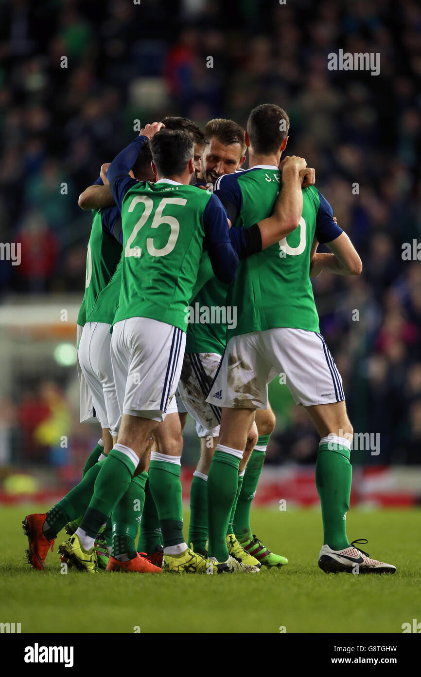 L'Irlande du Nord v Slovénie - International Friendly - Windsor Park Banque D'Images