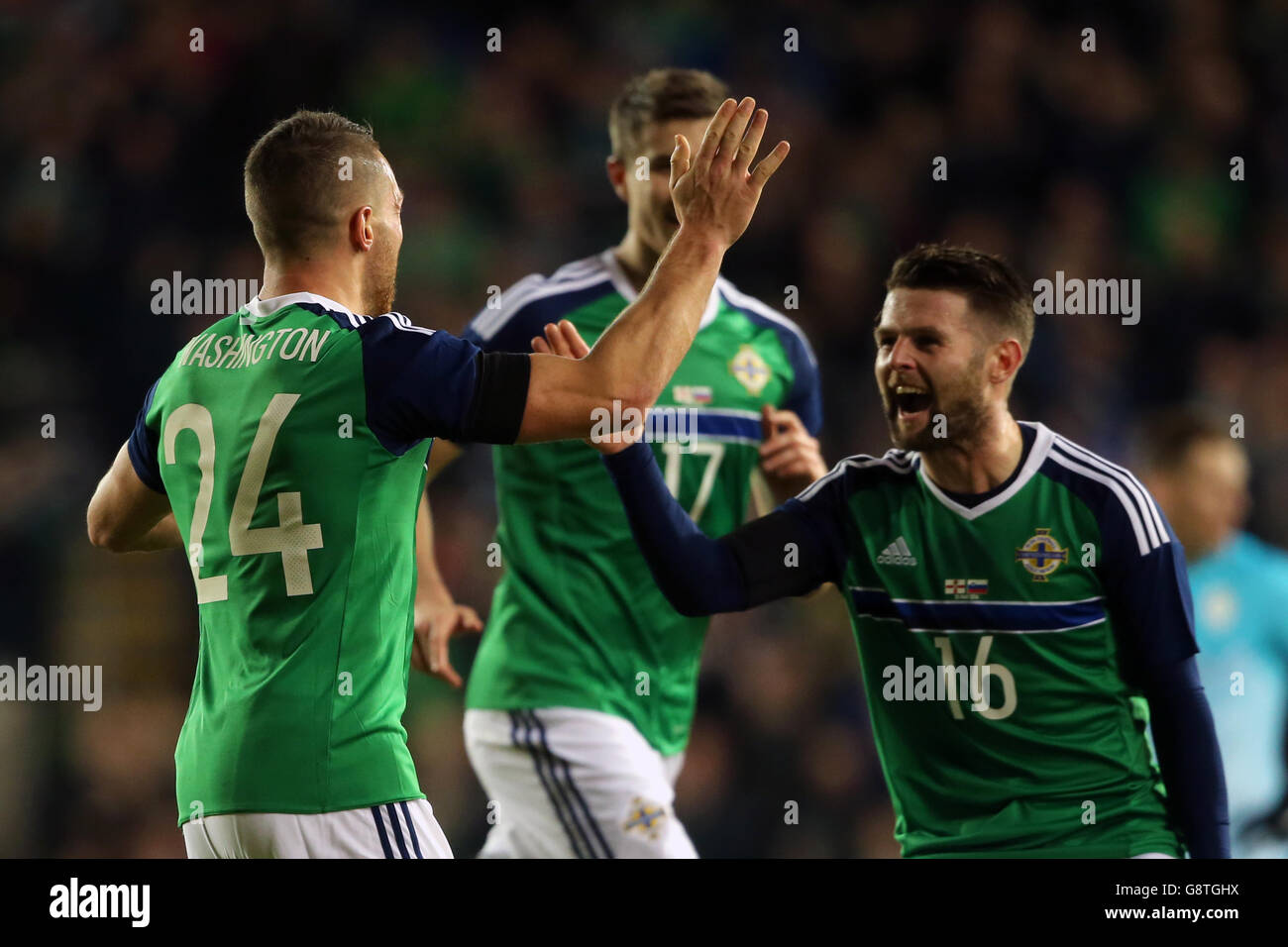 L'Irlande du Nord v Slovénie - International Friendly - Windsor Park Banque D'Images