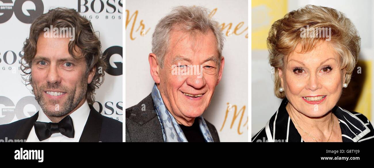 Monsieur ian mckellen angela rippon Banque de photographies et d’images ...
