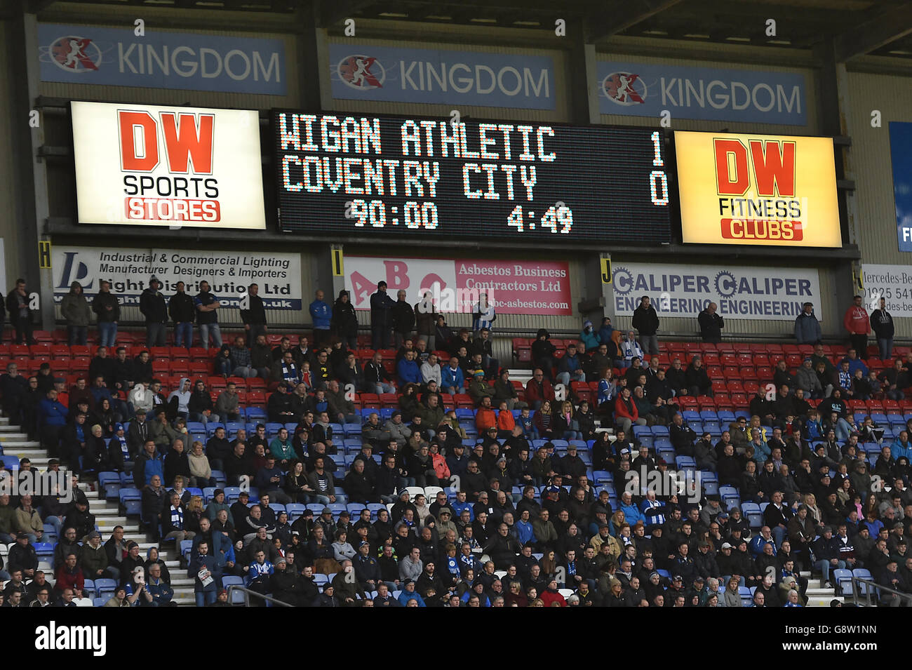 Wigan Athletic v Coventry City - Sky Bet la League One - DW Stadium Banque D'Images