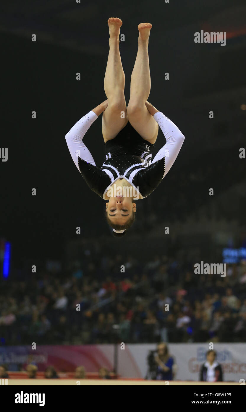 Championnats britanniques de gymnastique artistique 2016 - Jour deux - Liverpool Echo Arena Banque D'Images