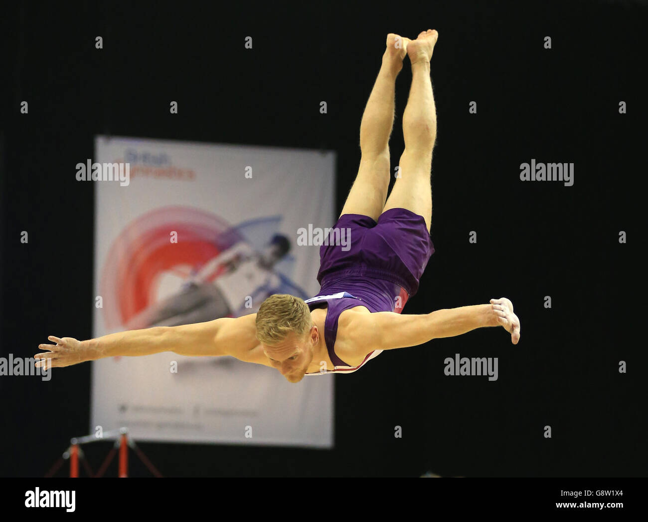 Championnats britanniques de gymnastique artistique 2016 - Jour deux - Liverpool Echo Arena Banque D'Images