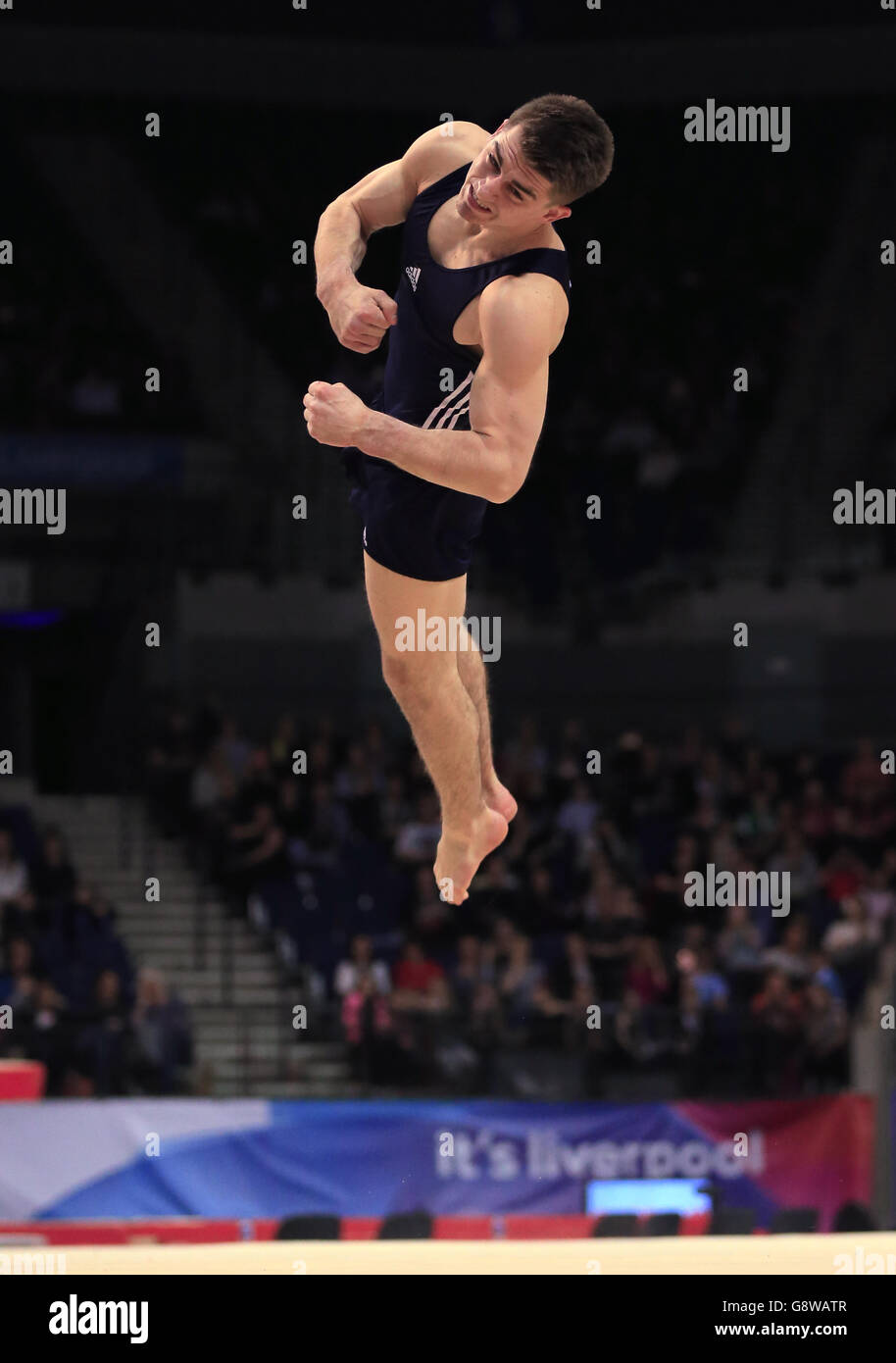 Championnats britanniques de gymnastique artistique 2016 - Jour trois - Liverpool Echo Arena Banque D'Images