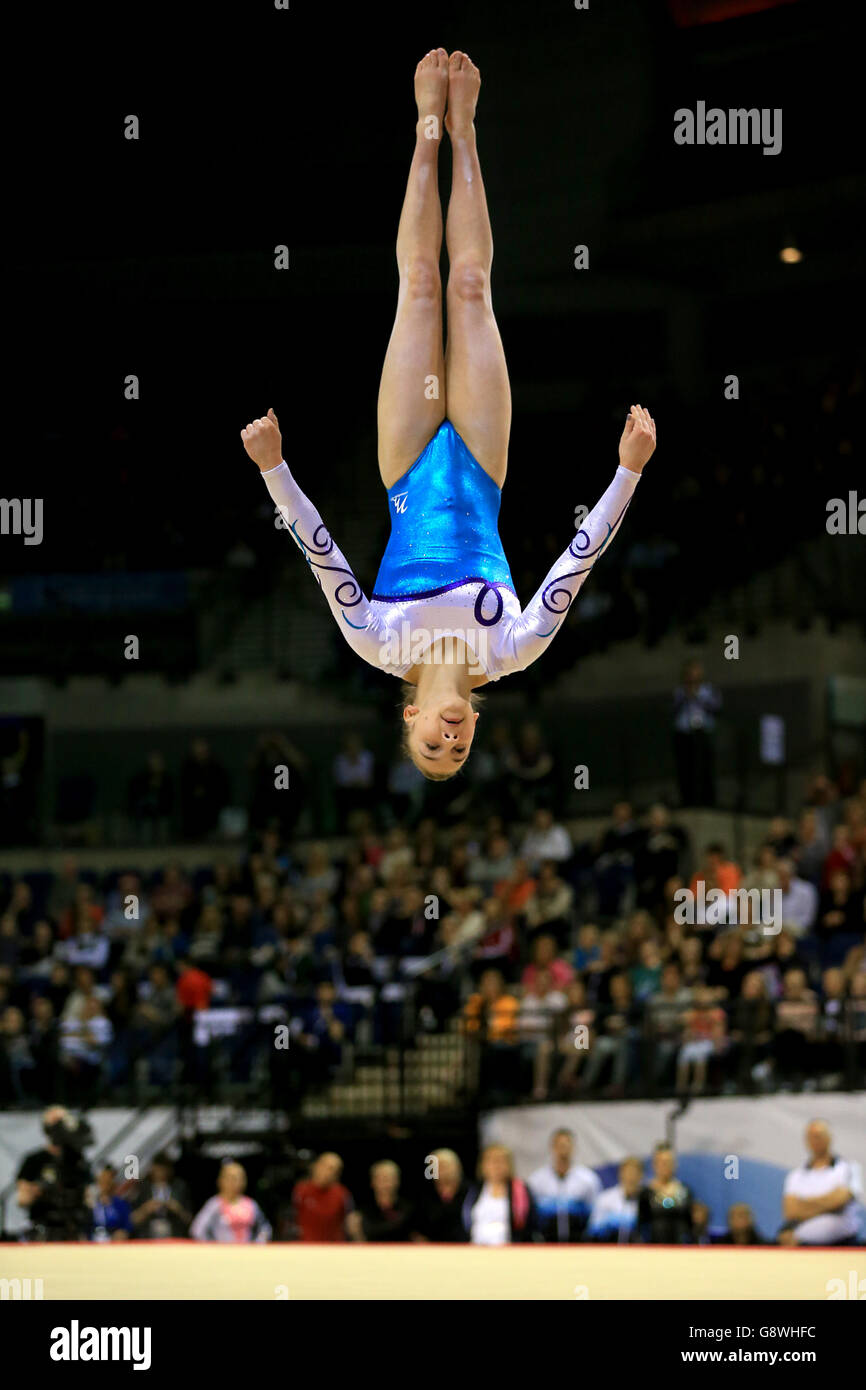 Championnats britanniques de gymnastique artistique 2016 - Jour trois - Liverpool Echo Arena Banque D'Images
